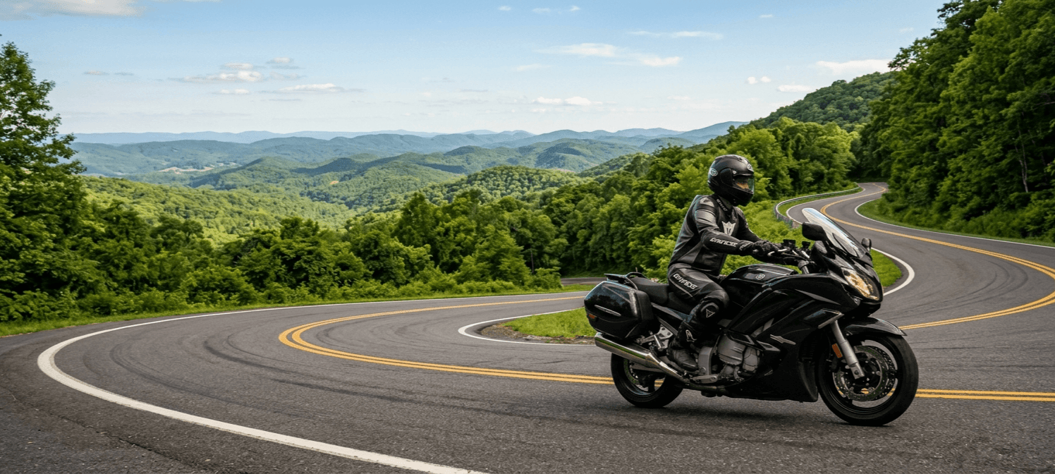 Mastering Mountain Curves: Essential Riding Techniques for Virginia’s Backroads