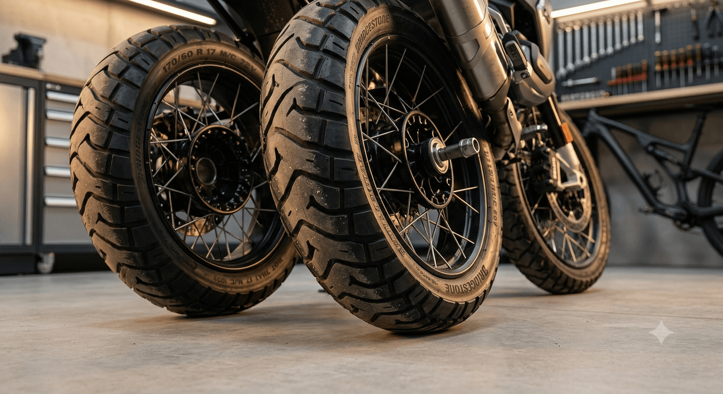 The Rubber Meets the Road: The Ultimate Guide to Motorcycle Tire Lifespan and Safety