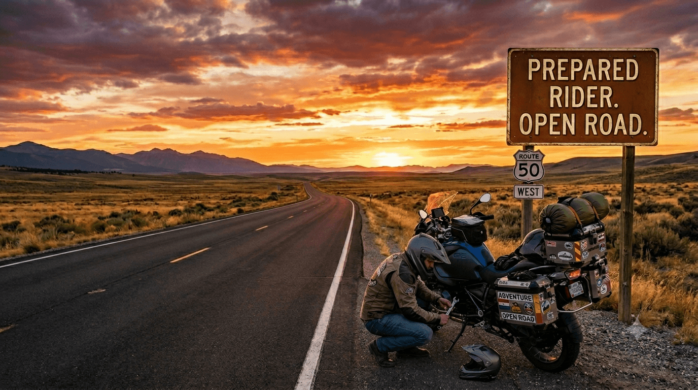 Don’t Let Your Bike Fail You in the Middle of Nowhere: The Complete Pre-Trip Motorcycle Maintenance Guide
