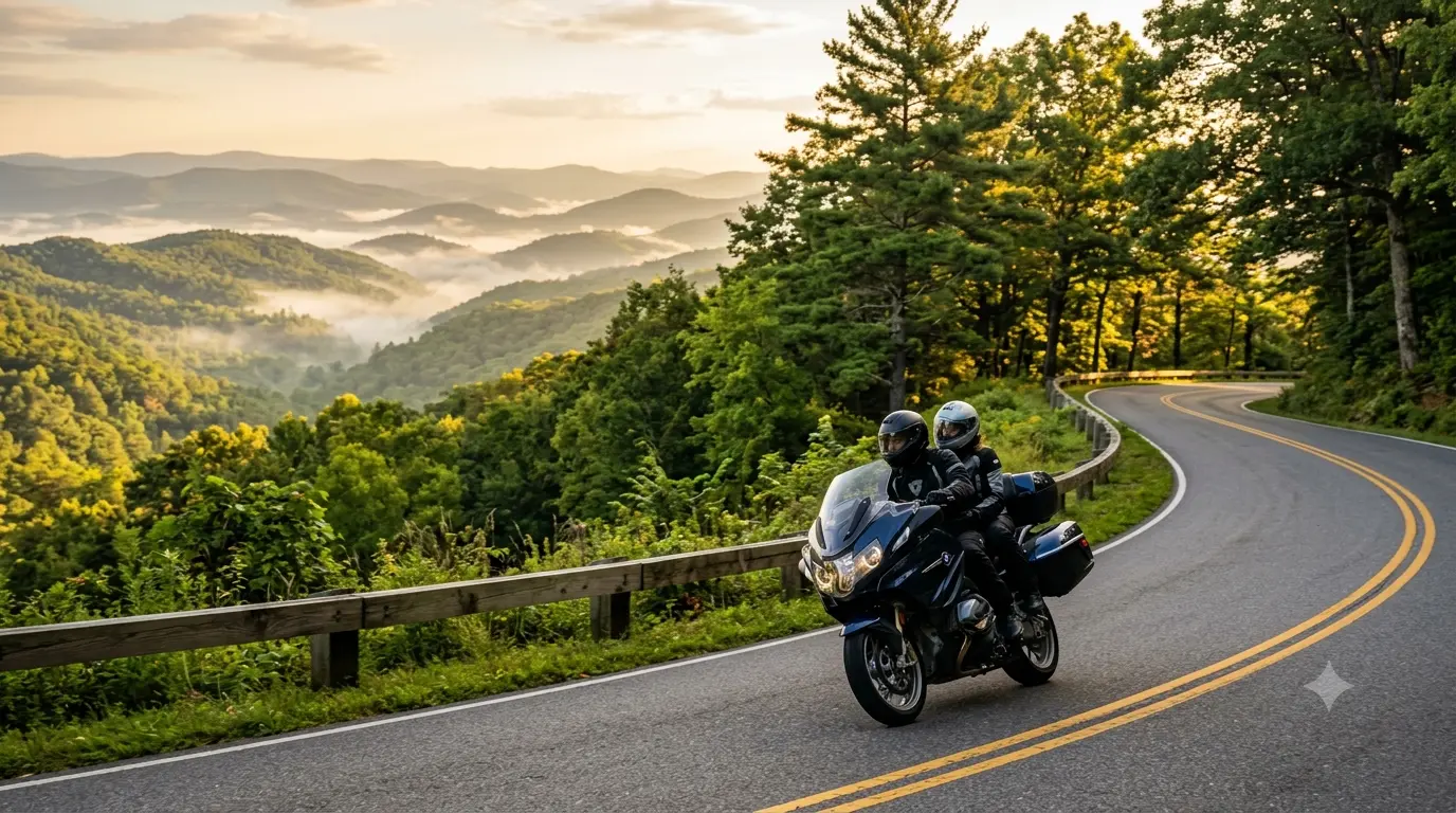 Riding the Blue Ridge Parkway: The Ultimate Virginia Motorcycle Guide