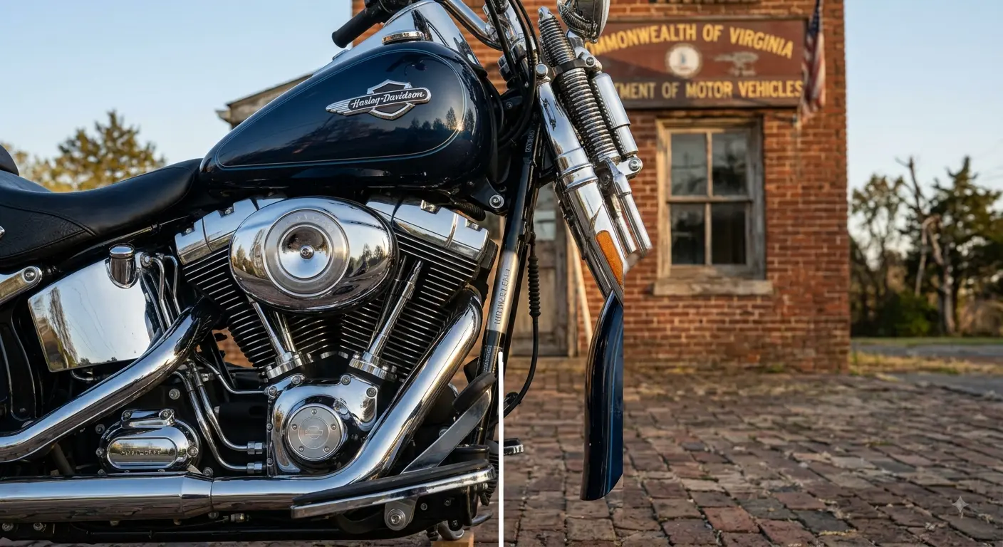 Buying a Used Motorcycle in Virginia: Title, VIN Check & Legal Steps 2026