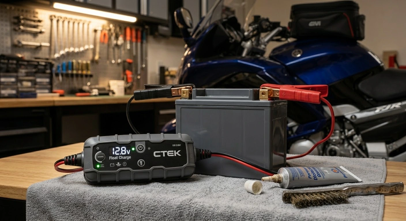 Motorcycle Battery Maintenance and Winter Storage Guide 2026