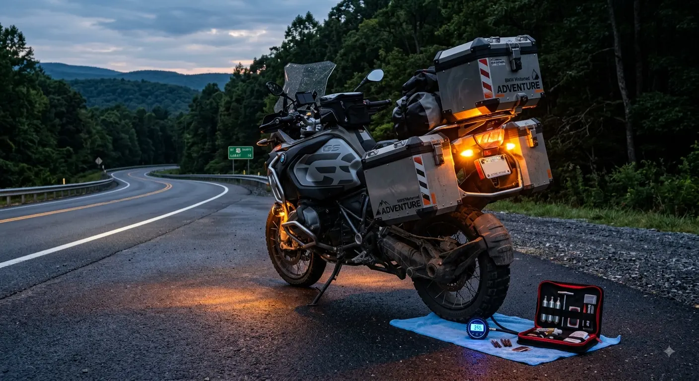 Virginia Motorcycle Roadside Assistance Guide: 5 Emergency Steps