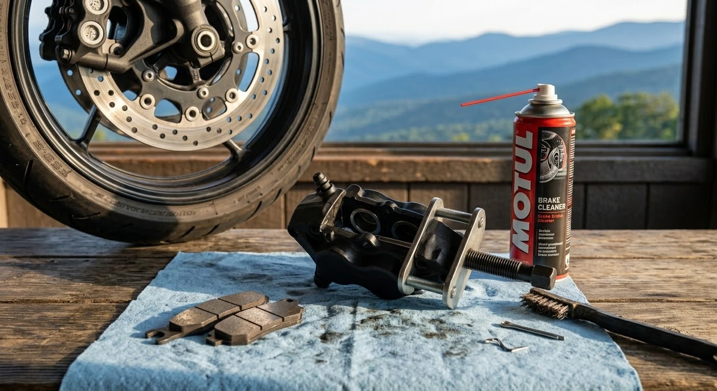 Motorcycle Brake Pad Replacement: DIY Step-by-Step Maintenance Guide