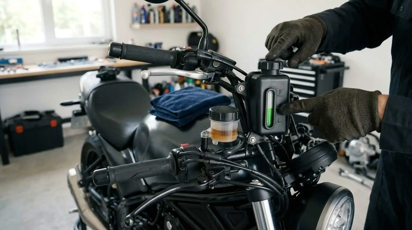 Motorcycle Coolant and Brake Fluid: When to Change